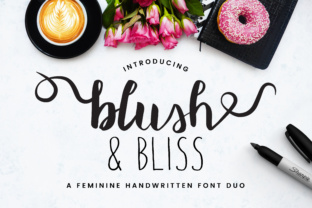 Blush Bliss: A Font That Brings Warmth to Design