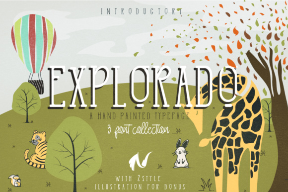 Explorado: A Display Font Built for Bold Brand Storytelling