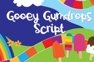 Gooey Gumdrops Script: A Playful Tool for Modern Branding and Creative Expression