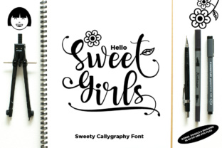 Sweet Girls in Graphic Design